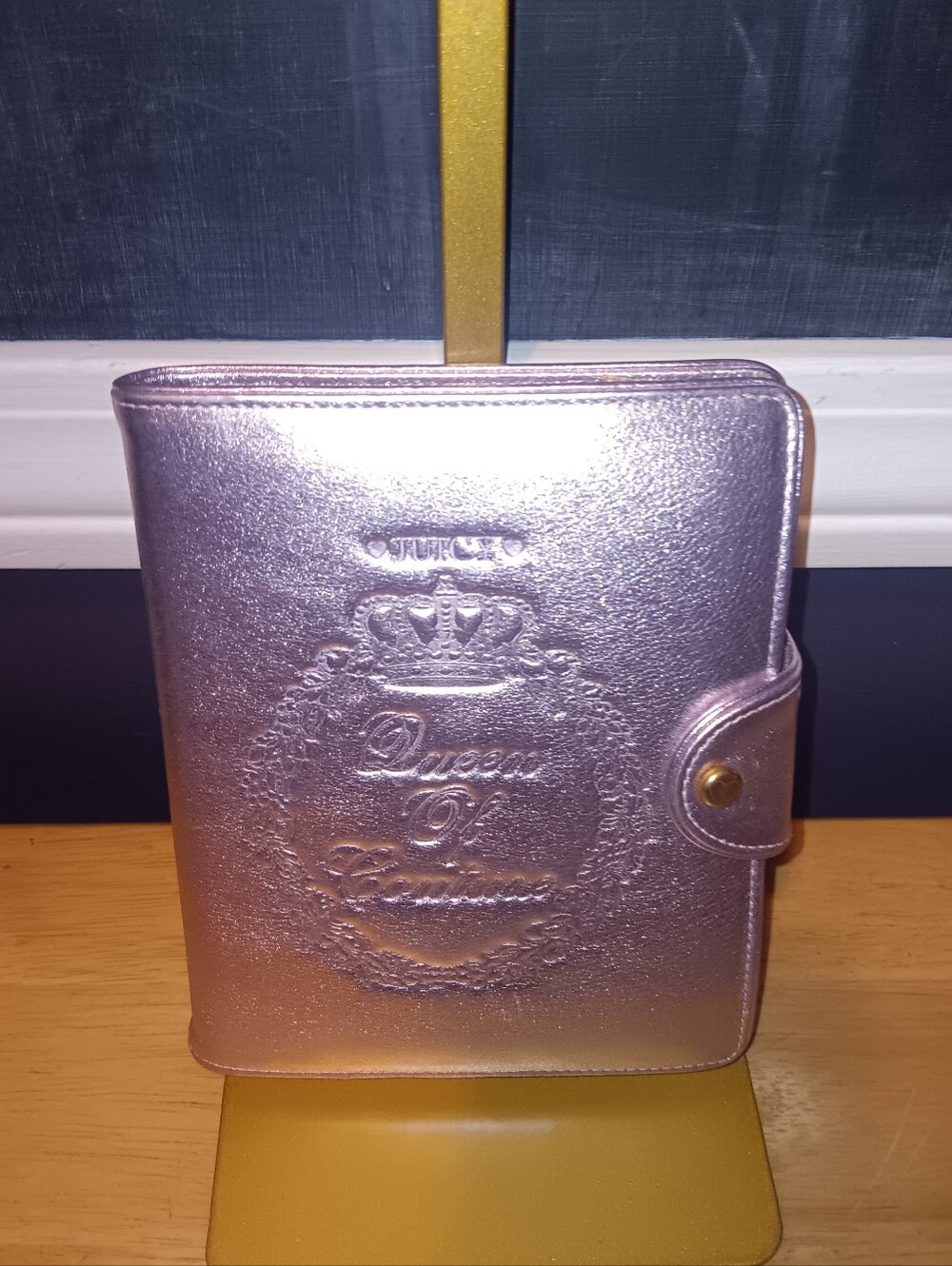 Juicy Couture Vintage Y2k Silver Leathee Diary Unused